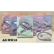 Abodos AS-WH12 superbass wireless sport earphone bluetooth headphone Hifi sound
