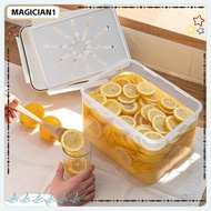 MAGICIAN Pickle Fermentation Container, for Gherkin Sauerkraut Olive Leakproof Pickle Jar, Portable 