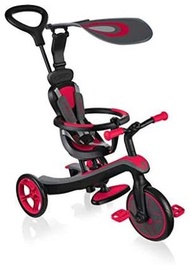 GLOBBER - Globber EXPLORER TRIKE 四合一多功能三輪車 New Red