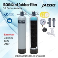 (CHLORINE REMOVAL) Sand Tank Water Filter with Fully Activated Carbon Water Filter to Reduce Chlorin