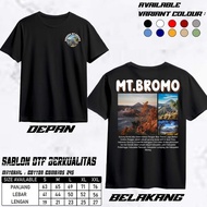 Centralbaju - "MT BROMO" Climber Distro T-Shirt - Hiking Shirt - Bromo Mountain T-Shirt - Mountain T