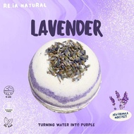 Re.ia Bath Bomb 5cm 70g | Bath Bomb Calming Lavender