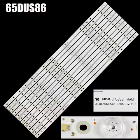 LED BaCkLight Strip For 65H7608 65A7GV LC65N6003U H65AE600 H65AE6100UK LC65N7003U JL.D65061330-003FS