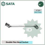 Flexible Socket Wrench 16x17mm FLex Head Socket Wrench 47505 SATA TOOLS