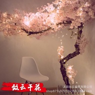 Zhiyun Wedding Decor Artificial Peach Blossom Tree Bulk Artificial Wishing Tree Large Tree Artificia