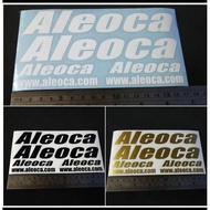 Cutting Sticker ALEOCA Bicycle Frame