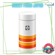 TIGER Vacuum Insulated Bottle 200ml 100th Anniversary Limited Retro Design Orange Stripe [Direct from Japan]