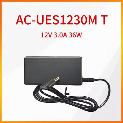 Original AC-UES1230M T Power Adapter For Sony MCX-500 Charger 12V 3A Interface With Needle