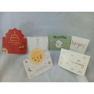 Greeting card/ birthday card/ message note/ thanksful card