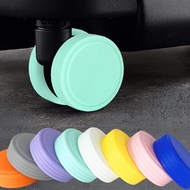 SY 8 Pcs Luggage Wheel Covers Luggage Caster Cover Luggage Spinner Wheel Silicone Protective Cover