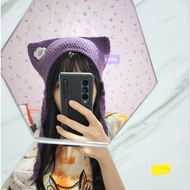 HANDMADE NANAMI HAT/KAMISAMA KISS HAT/CAT HOOD/CAT BEANIE/CRACHET HAT KNITTED HAT/TOMOE CAT HOOD/TOM