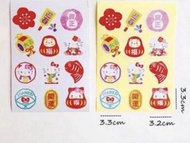 Hello kitty 新年貼紙