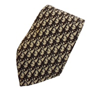 【二手】迪奧商務通勤領帶，Trotter圖案，米色