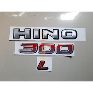 Hino 300 new L sticker/ Hino 300 writing sticker