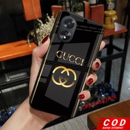 Softcase Glass Glitter For Oppo A58 A78 Casing Hp Oppo A58 A78 - Protective Case Hp Oppo A58 A78 - K