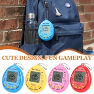 Electronic Pet Game Mini Handheld Nostalgic Toy Kids Educational Keychain Gift Pendant O5y1