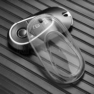 T Tpu Transparent Car Key Cover Cover Suitable for Mercedes-Benz 2022 C S-Class W206 W223 S350 C260 