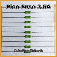Pico Fuse 3.5A / Axial Fuse 3.5A / R Fuse 3.5Amp Littlefuse Fuse Resistor Fuse fast acting