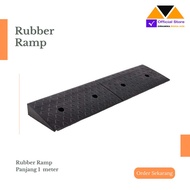 Rubber Ramp Rubber Ramp 1 Meter Size Height 5/ 6/ 7 Cm