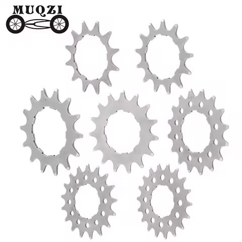 MUQZI Bike Cassette Cog Single Speed 12T 13T 14T 15T 16T 17T 18T Sprockets MTB Road Bicycle Flywheel