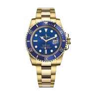 Rolex Submariner Type Series 18K Gold Automatic Mechanical Men's Watch Gold Watch Blue Water Ghost 116618