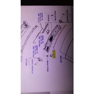 ORIGINAL PERODUA WIPER PANEL RUBBER MYVI LAGI BEST MYVI ICON 53383-BZ080