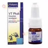 法國Virbac VT Phak 5ml Eye Drops 眼液 貓狗 老年眼睛保健及白內障 適用