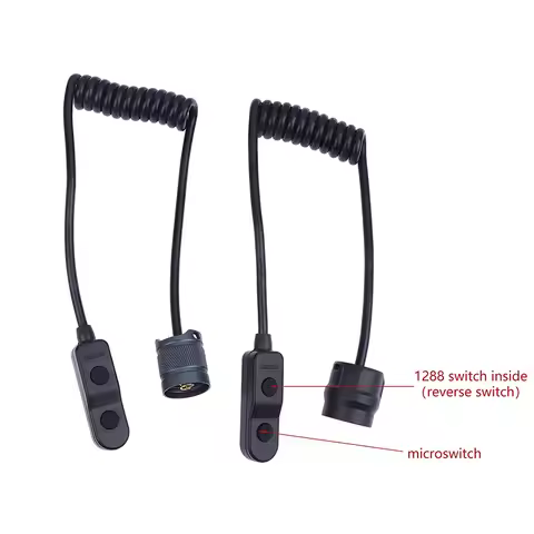 Remote Switch With Convoy Tail Suitable For Convoy C8/C8+/S2+/S3 Tail Flashlight Accessories