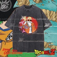 24h shipping N9THNOVA Dragon Ball printed T-shirt, Goku, pure cotton washed T-shirt,neutral style