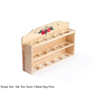 Egg Rack Place 3 Stacking Eggs