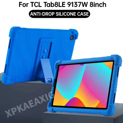 For TCL Tab8LE 9137W 8inch Case TCL Tab8 WiFi 9132X Tablet Silicon Cover TAB 8 Plus 9138S Soft Silic
