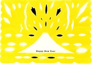 【誠品獨家】日本 7 days cards 新年明信片/ 新年快樂/ 富士山