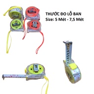 5 meter, 7.5 meter ruler with hole, clear plastic ruler