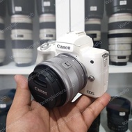 #Bekas! Kamera Canon Eos M50 + Lens Ef-M 15-45 Is Stm (Sn 3278)
