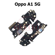 Flexible Charger Connector + Mic Con HF Oppo A1 5G / A98 Original