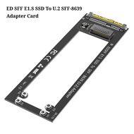 JMT ED SFF E1.S SSD To U.2 SFF-8639 Adapter Card Support PCI-E 4.0 / 3.0 For 9.5mm / 15mm / 25mm Thi