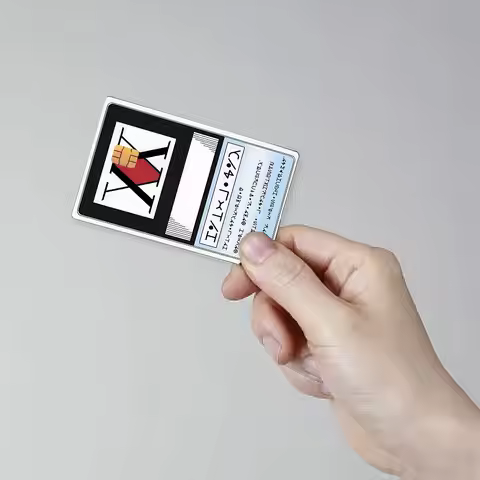 Anime H-Hunters X Hunters Credit Debit Card Film Skin Sticker Credit Card Skin Stickers For Bank Car