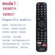 Dévant Hisense smart tv remote control EN2BD27H EN2BC27 TV model 50K303/ 55K303V2 43 5/ 39 5/ 32 5/ 