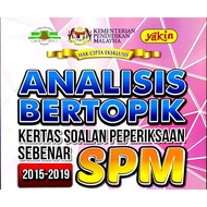 ANALISIS BERTOPIK KERTAS SOALAN PEPERIKSAAN SEBENAR SPM