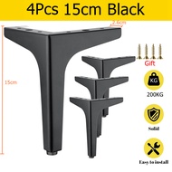 Metal Sofa Leg Support Feet Heightened TV Cabinet Feet Furniture Triple legged Sofa Leg