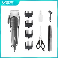 VGR Hair Clipper เครื่องตัดผม Professional Corded Hair Clipper ตัดผมตัดผมเครื่องตัดผมไฟฟ้า Trimmer ส