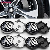 4Pcs 60mm Car Modified ABS Wheel Center Rim Hub Caps Cover Trim Hubcaps 56mm MG Logo Emblem Badge Al
