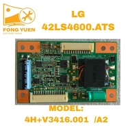 LG TV INVERTER BOARD 42LS4600.ATS