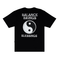 Mahanakhon เสื้อยืด Chokdee (Yin-Yang) BLACK