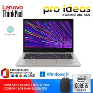 LENOVO THINKPAD L13 GEN 1 [CORE i5-10TH GEN / 16GB RAM & UPTO 1TB SSD] 13.3 INCH FHD IPS DISPLAY /1 