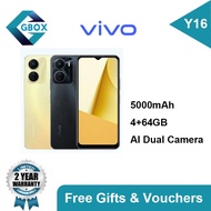 NTUC Voucher $15 | Vivo Y16 4GB+64GB 2 Years Official Warranty | Free Gifts