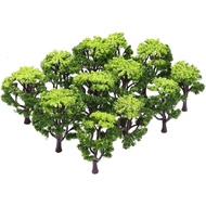 BESPORTBLE 12pcs Model Trees: Landscape Model Tree Train Scenery Architecture Trees Fake Trees for D