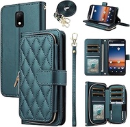Furiet Argyle Wallet Case for Cricket Vision 3/Debut/AT&T Calypso 1 2 with Wrist Strap Shoulder Stra