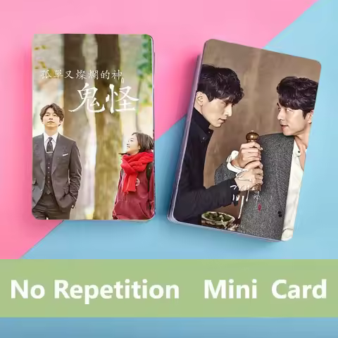 Goblin Dokebi The Lonely and Great God Yoo Gong Go-eun Kim Dong-Wook Lee Photo Mini Card Wallet Lomo
