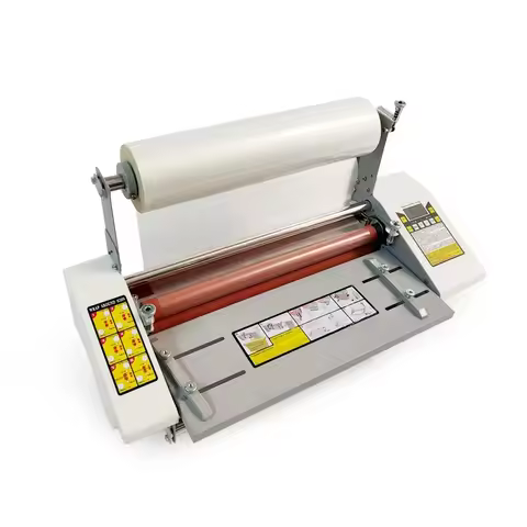 Hot Sell Double Sides Adjustable Speed Manual A2 A3 A4 Hot Cold Lamination Laminator Laminating Mach
